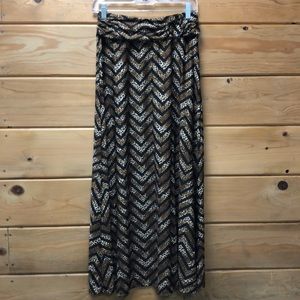 Leopard Maxi Skirt